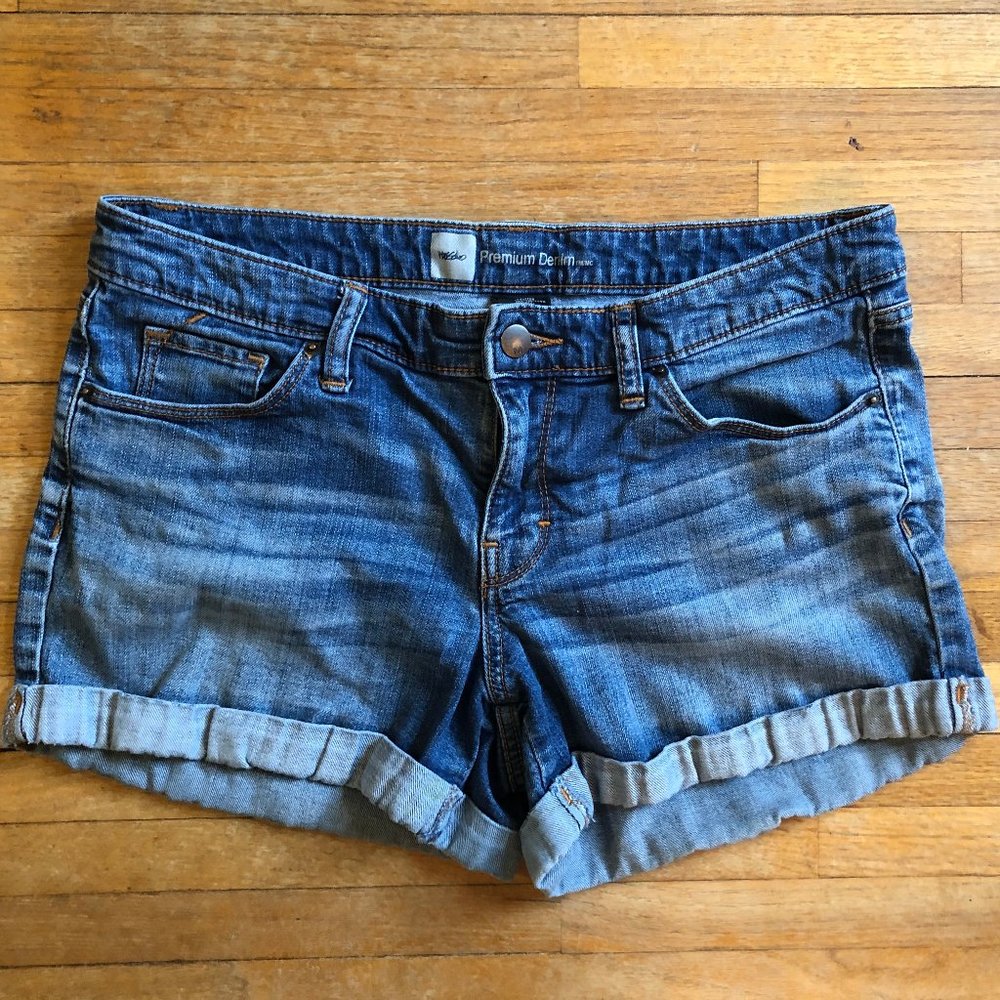 Denim Jean Shorts - Size 10 - Mossimo